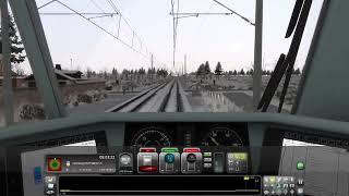 Virtual Railroads DB BR 101 Emergency Brake from 210 km/h