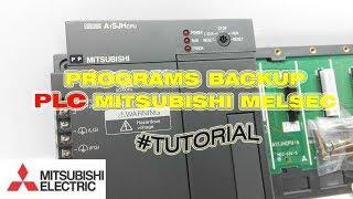 Programs Backup PLC Mitsubishi Melsec | TUTORIAL