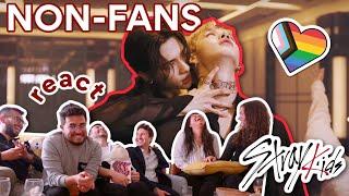 My gay friends react to Stray Kids: Red Lights MV 