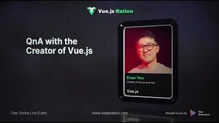 Vue.js Nation 2024: Live Q&A session by Evan You