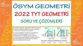 2022 YKS TYT  GEOMETRİ SORU VE ÇÖZÜMLERİ