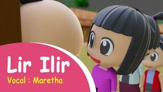 Lagu Dolanan Anak-Anak | Lir ilir | Maretha | Animasi