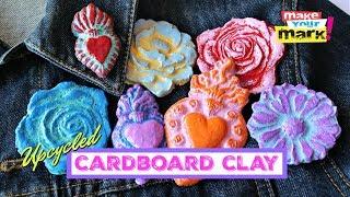 Cardboard Clay - Upcycled DIY