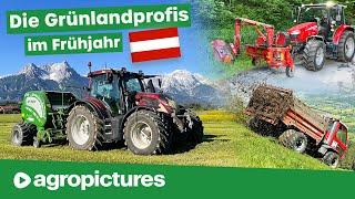 Unterwegs mit den Grünlandprofis | Teil 1: Das Frühjahr | Lohnunternehmen in Österreich