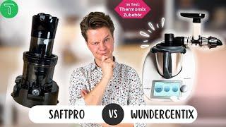  Die Qual der Wahl! SaftPro oder WunderCentix Slow Juicer Vergleich für den Thermomix TM6 TM5