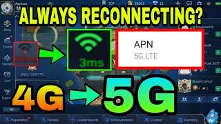 HOW TO STABLE SIGNAL AND PING IN MOBILE LEGENDS || TRICKS IN MOBILE LEGENDS