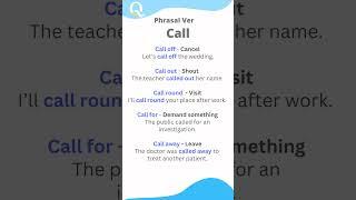 Phrasal Verbs you NEED to know