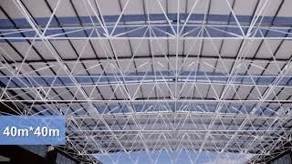 Steel Structure Space Frame Canopy/Sunshade