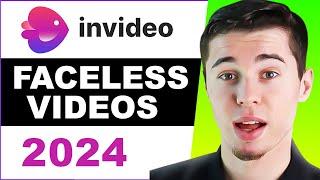 Invideo AI Text to Video Tutorial 2024 | How to Create Faceless Videos (Full Guide)