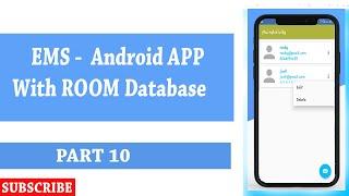 Android App With ROOM Database - Part 10 || Serializable Object and Update || Android Studio || 2019
