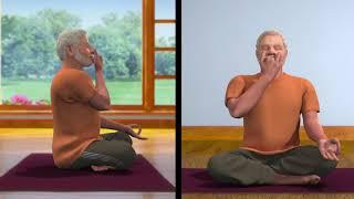 Yoga with Modi  Nadi Shodhan Pranayam English