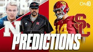 Nebraska Cornhuskers vs USC Trojans PREDICTION & Preview | Matt Rhule's New OC, Lincoln Riley New QB