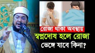 দিনের বেলায় স্ব;প্ন;দো;ষ হলে কি রোজা ভেঙ্গে যাবে কি? সাদিকুর রহমান আযহারী | Sadikur Rahman Azhari