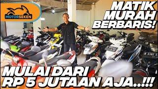 SHOWROOM SPESIALIS MATIK BEKAS MURAH, MULAI DARI RP 5 JUTAAN, PUTRA MOTOR 108 | Motorseken