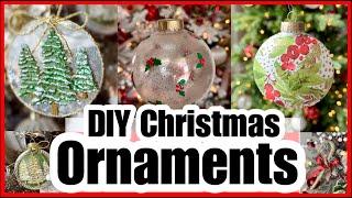 DIY CHRISTMAS ORNAMENT CRAFT IDEAS TO GIFT OR SELL!