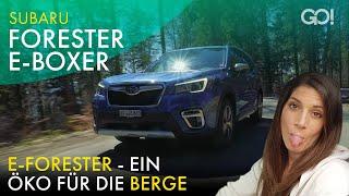 Der 2020 Subaru e-Forester - wenig Strom aber viel Komfort.