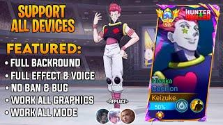 Script Skin Cecilion Hunter X Hunter - Hisoka No Password | Full Effect & Voice