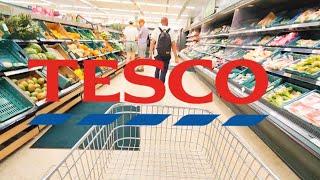 Inside a TESCO FOOD STORE June 2024