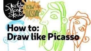 Draw Tip Tuesday - Draw like Picasso