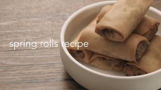 Spring Rolls Recipe