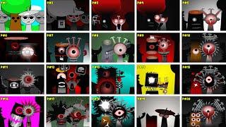 Mix All Mr.Tree And Clukr Together From Phase 1-2-3-4-5-6 VS Phase 7-8-9 to 20 in Incredibox Sprunki