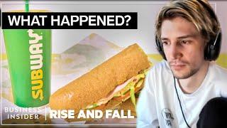 xQc Reacts To: "The Rise And Fall Of Subway"