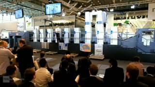 Messefilm - Manroland sheetfed GmbH - Demo Roland 700 at Drupa 2012 - German Version - TVGestalter