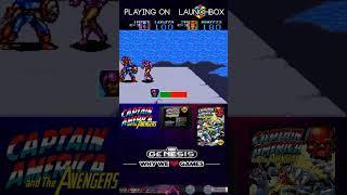 Captain America & The Avengers - Launchbox Frontend (Sega Genesis)