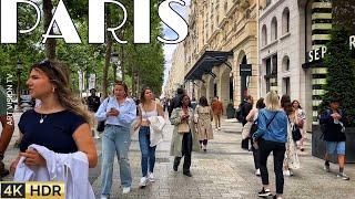 [PARIS 4K] WALK IN PARIS "CHAMPS-ÉLYSÉES WALK" (4K60 FPS VERSION) 27/JUNE/2024