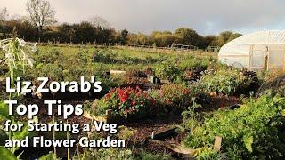 Liz Zorab's Top Tips for Starting a Veg and Flower Garden