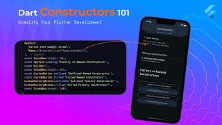 Flutter constructors simplified: Named vs. Factory Explained