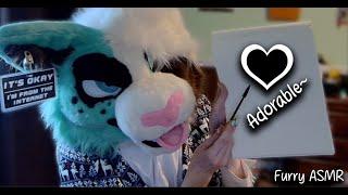 Furry ASMR | Mama Cat Draws You | Soft Spoken & Relaxing Sketch Sounds ️️