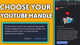 You can now choose your youtube handle || Youtube handle update || TECHNICAL SHEZADI