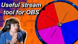 SPIN WHEEL in OBS Studio using Streamlabs Features | Xyno76