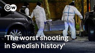 Sweden shooting update: Police believe gunman acted alone | DW News