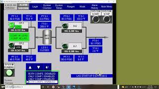 Lead Lag Control For 2 Compressors