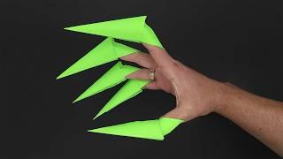 How to Make Easy Paper Claws - Halloween Origami