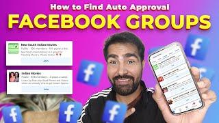 How to Find Facebook Auto Approval Groups in 2024  Facebook Group Finder Software