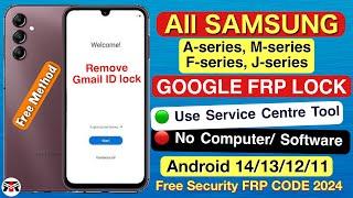 Samsung Galaxy Frp Bypass 2024 Android 12-13-14 Latest Security 2025️Frp Lock Removal | Frp Unlock