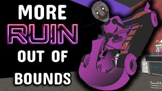 MORE Out of Bounds Secrets in RUIN - FNAF SB