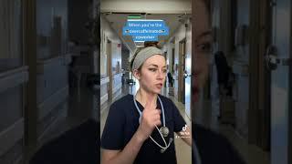 OVERCAFFEINATED funny nurse tiktok