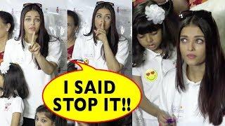 Aishwarya Rai Bachchan Cries Badly And Lashes Out At Media For Misbehaving With Daughter Aaradhya