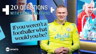 "I'D LIKE TO SPEAK TO COWS"  | 20 Questions with Man City's Erling Haaland 🩵