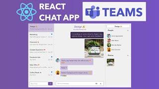 Chat Application using React JS - Build and Deploy a Chat App in 1 Hour (Microsoft Teams)