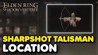 Elden Ring DLC - Sharpshot Talisman Location (Boosts Attack Power of Precision Aimed Shots)