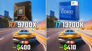 RYZEN 7 9700X vs INTEL i7-13700K | Test in 6 Games