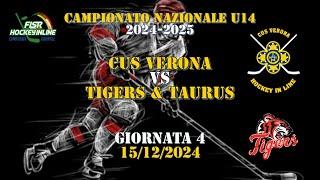 Campionato Hockey in line 2024-2025 U14 - 4° Giornata - CUS Verona - TIGERS & TAURUS