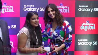 Vaani Kapoor at the launch of Samsung Galaxy S8