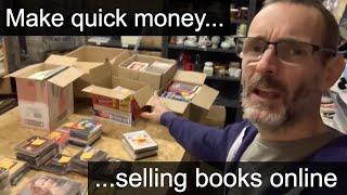 Make quick money SELLING BOOKS to online book buyers - Ziffit & We Buy Books