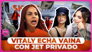 VITALY SÁNCHEZ LE ECHA VAINA A CARO Y SANDRA CON JET PRIVADO